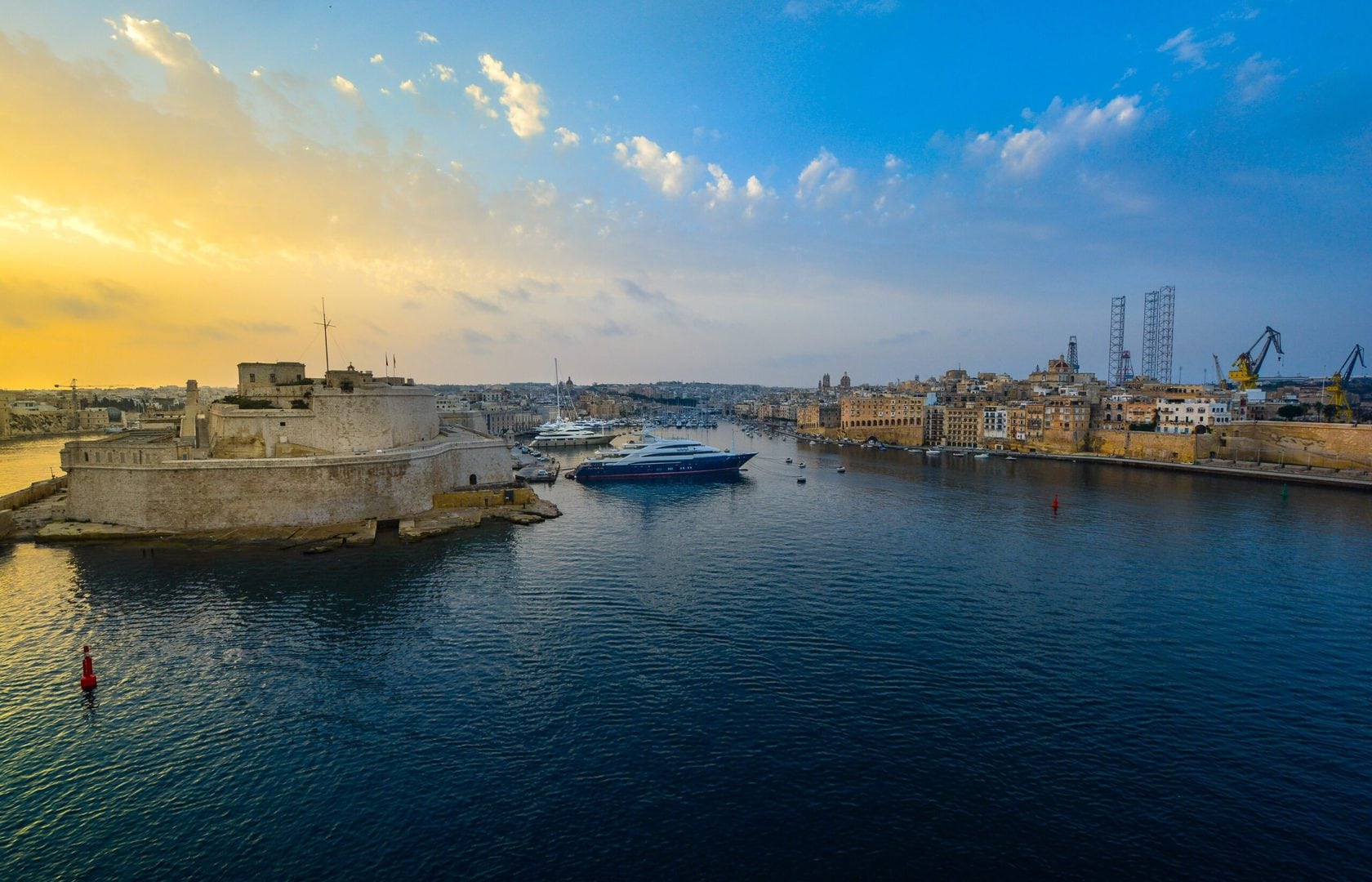 Valletta_Harbour_heldagsudflugt_studierejser_alfatravel
