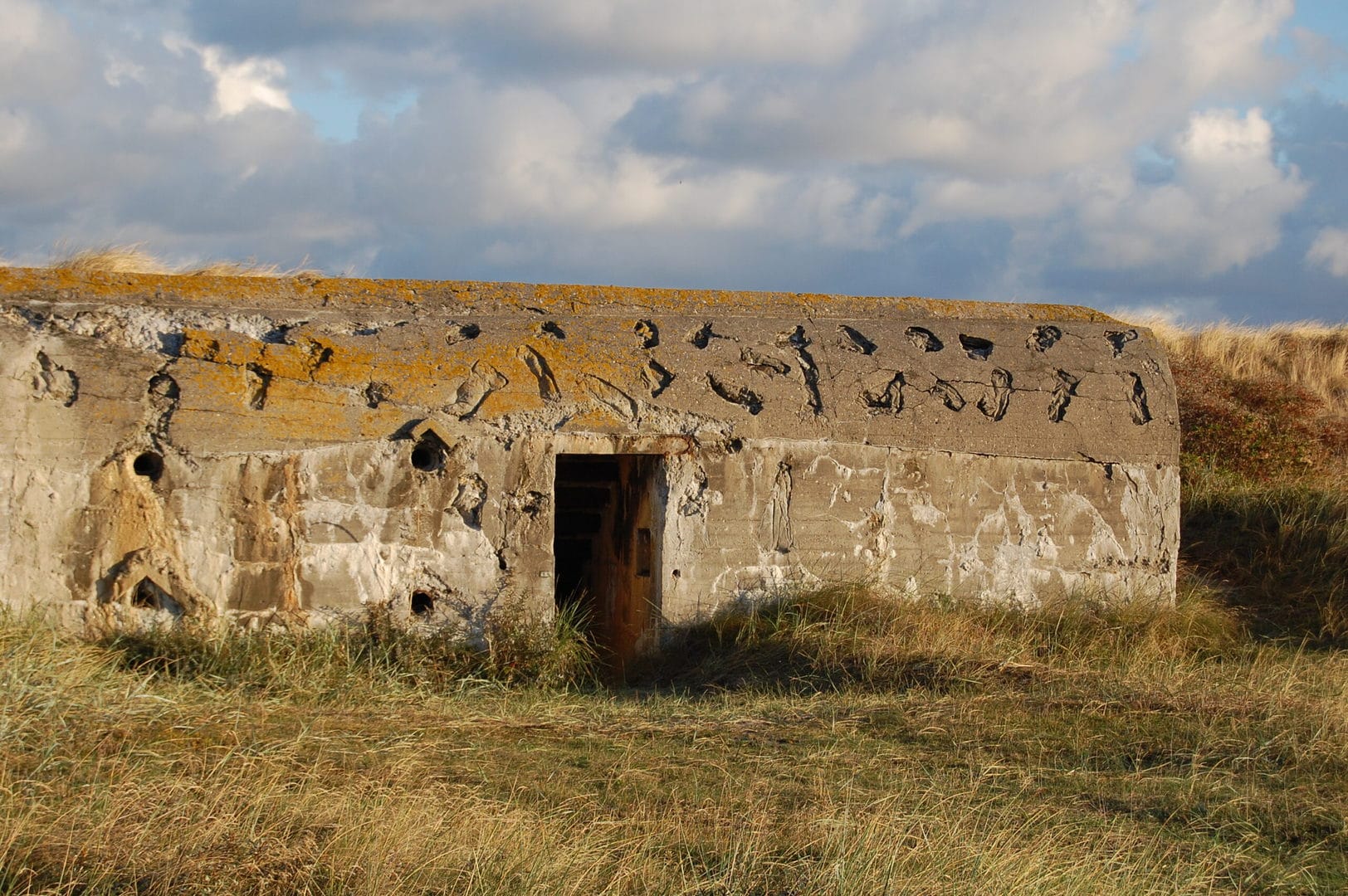 Studietur Vestjylland Bunkertur ved houvigfæstningen
